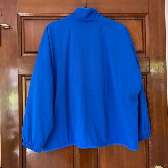 Gap Recycled Fleece-Lined Half-Zip Track Jacket - Picture 5 of 14